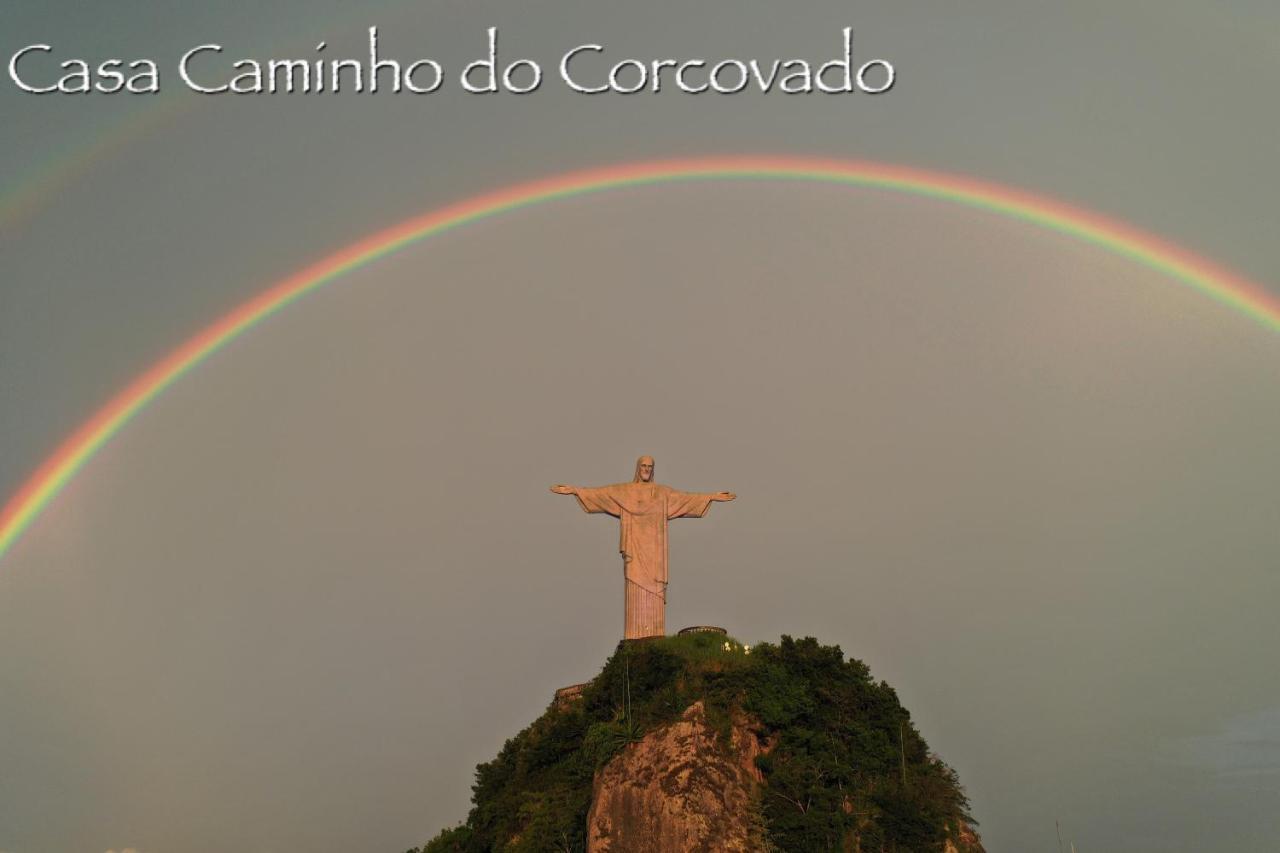 Casa Caminho Do Corcovado Nearchrist Redeemer Statue 리오데자네이루 외부 사진